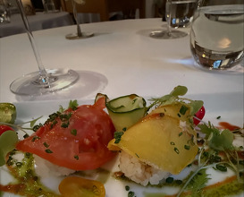 Dinner at Restaurant Arpège