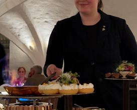 Dinner at Kong Hans Kælder  Relais & Châteaux