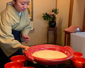 Dinner at Tokyo Shiba Toufuya Ukai