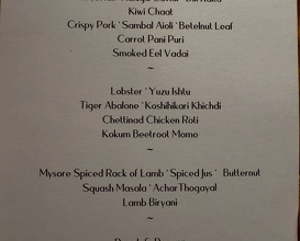 Dinner at Thevar