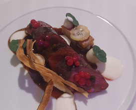 Dinner at Tim Boury