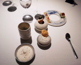 Dinner at Lasarte