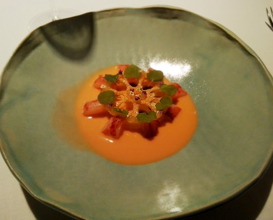 Dinner at Lasarte