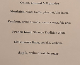 Dinner at Zén