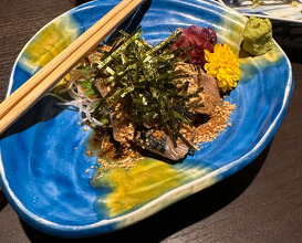 Dinner at Yamashō Kagurazaka