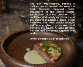 Dinner at Cura