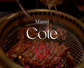 Dinner at Cote Miami
