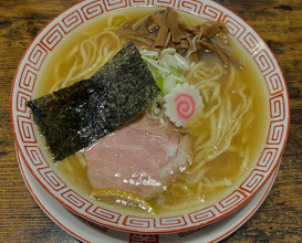 Dinner at 背脂つけソバ / Seabura Tsukesoba