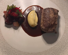 Dinner at Mandarin Oriental Palace, Luzern