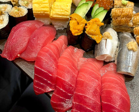 Dinner at 寿司のたぬき 千日前店