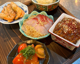 Dinner at 曽根崎お初天神通り