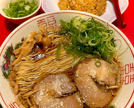 Dinner at 中華そばふじい 難波店