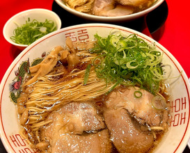 Dinner at 中華そばふじい 難波店