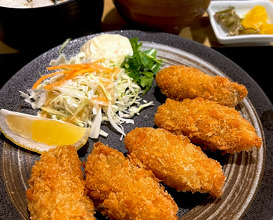 Dinner at はし清