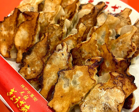 Dinner at 元祖　ぎょうざ苑　（神戸餃子専門店）