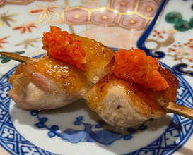 Dinner at 薪鳥新神戸Makitori-Shin-Kobe