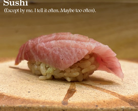 Dinner at Sushi Mumi