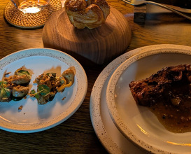 Dinner at ÓX Reykjavík