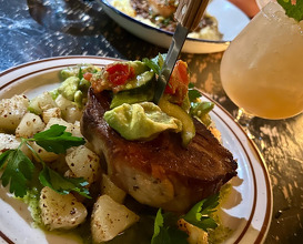 Dinner at Cane & Table