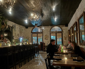 Dinner at Cane & Table