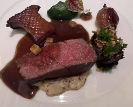 Dinner at Micheal Caines at The Stafford