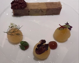 Dinner at Micheal Caines at The Stafford