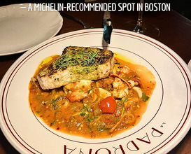 Dinner at La Padrona Boston