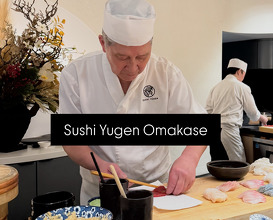 Dinner at Sushi Yugen Omakase