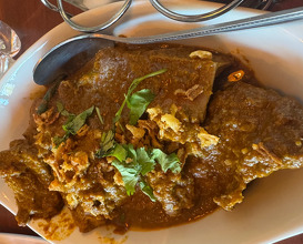 Dinner at Dhansiri Bangladeshi Restaurant