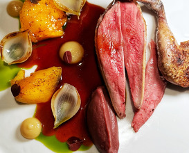Dinner at Plaisance by Mauro Colagreco