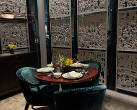 Dinner at The China House at Mandarin Oriental, Bangkok