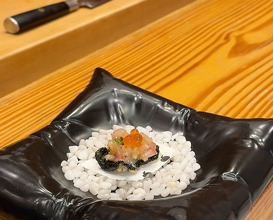 Dinner at Momono Omakase 鮨桃野