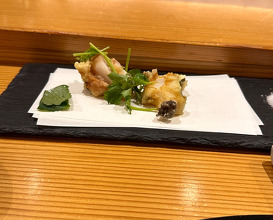 Dinner at Tempura Ono