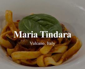 Dinner at Maria Tindara