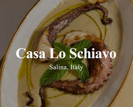 Dinner at Casa Lo Schiavo - fornelli e putia