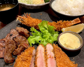 Dinner at ますいや