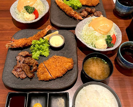 Dinner at ますいや