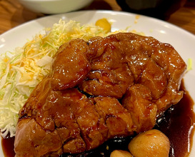 Dinner at トンテキの旨い店大阪トンテキ なんばウォーク店