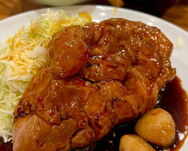 Dinner at トンテキの旨い店大阪トンテキ なんばウォーク店
