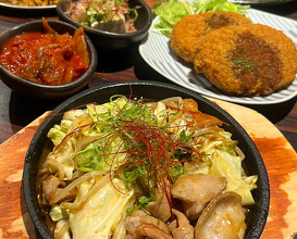Dinner at 難波
