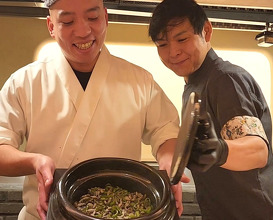 Dinner at 南青山