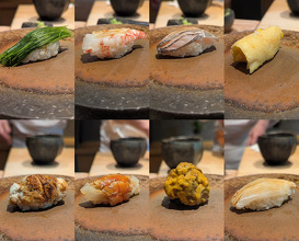 Dinner at 鮨 三心