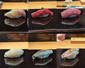 Dinner at 鮨 三心