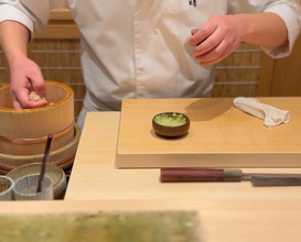 Dinner at Sushi Takaharu