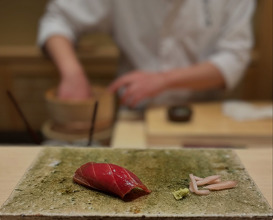 Dinner at Sushi Takaharu