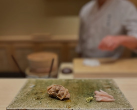 Dinner at Sushi Takaharu