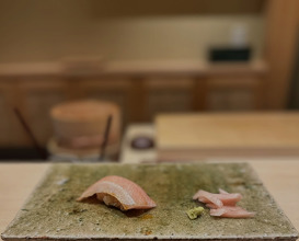 Dinner at Sushi Takaharu
