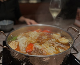 Dinner at 牛琅溫體牛肉火鍋-春大直店