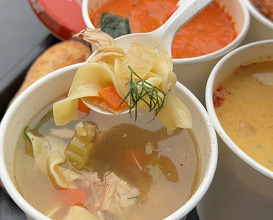 Dinner at Soupside