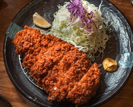 Dinner at Tonkatsu Tamafuji